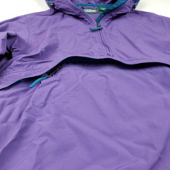 *Vintage* LL Bean 2000's pullover windbreaker jacket - Picture 5 of 8